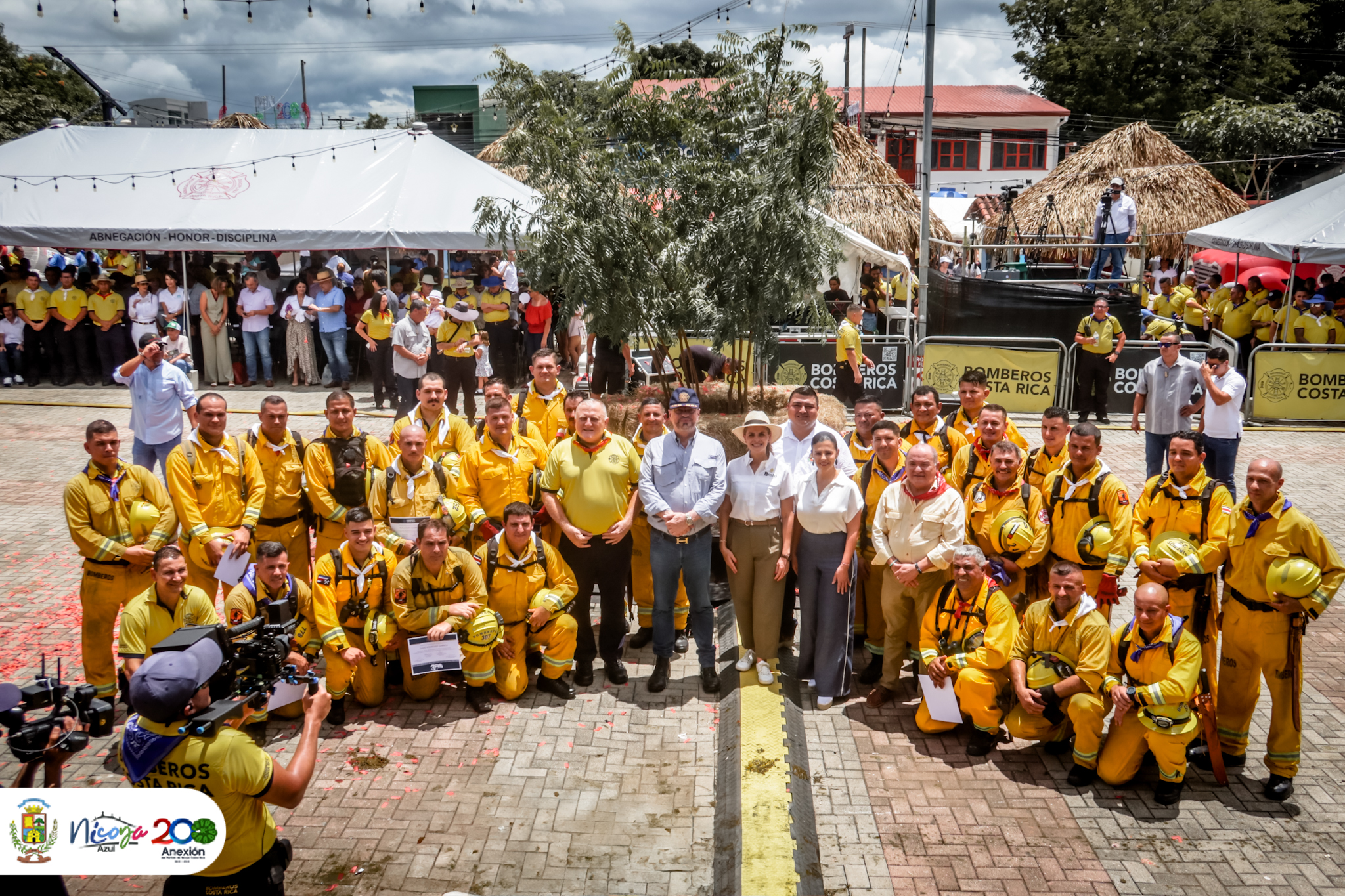 Cuerpo de Bomberos celebró su 159 aniversario en Nicoya