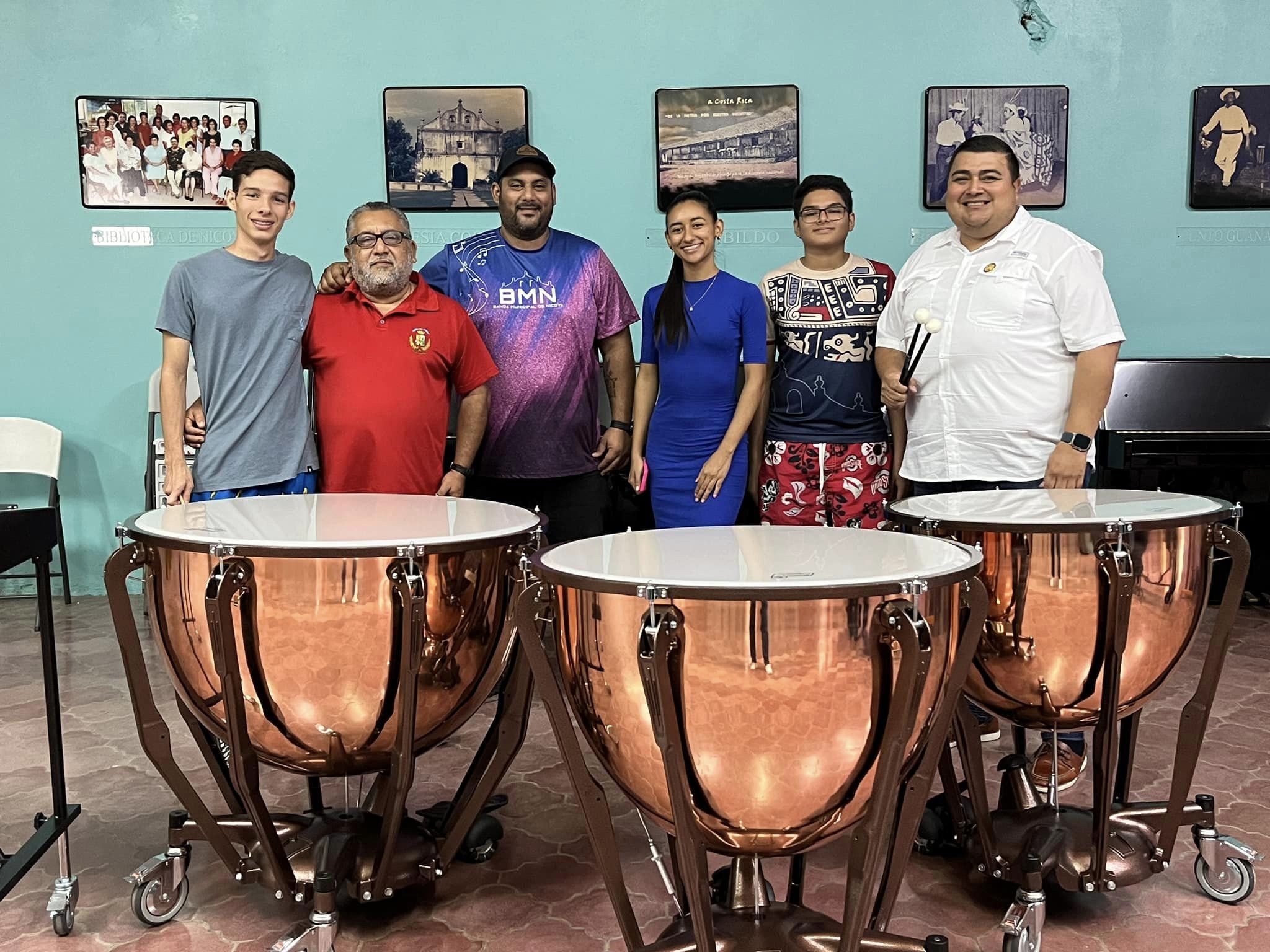 Nuevos instrumentos de percusión fortalecerán las bandas municipales