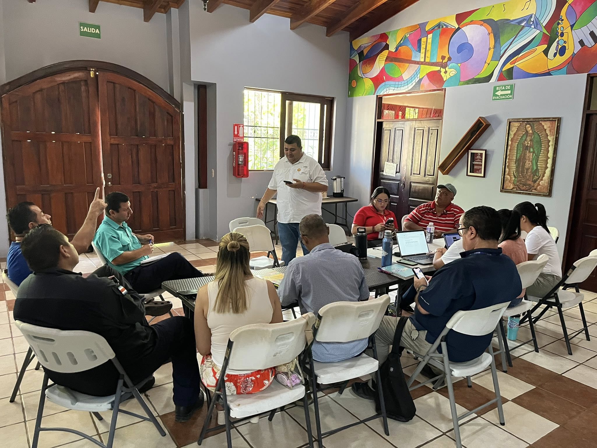 CME de Nicoya coordinó acciones tras el paso de la tormenta de este lunes