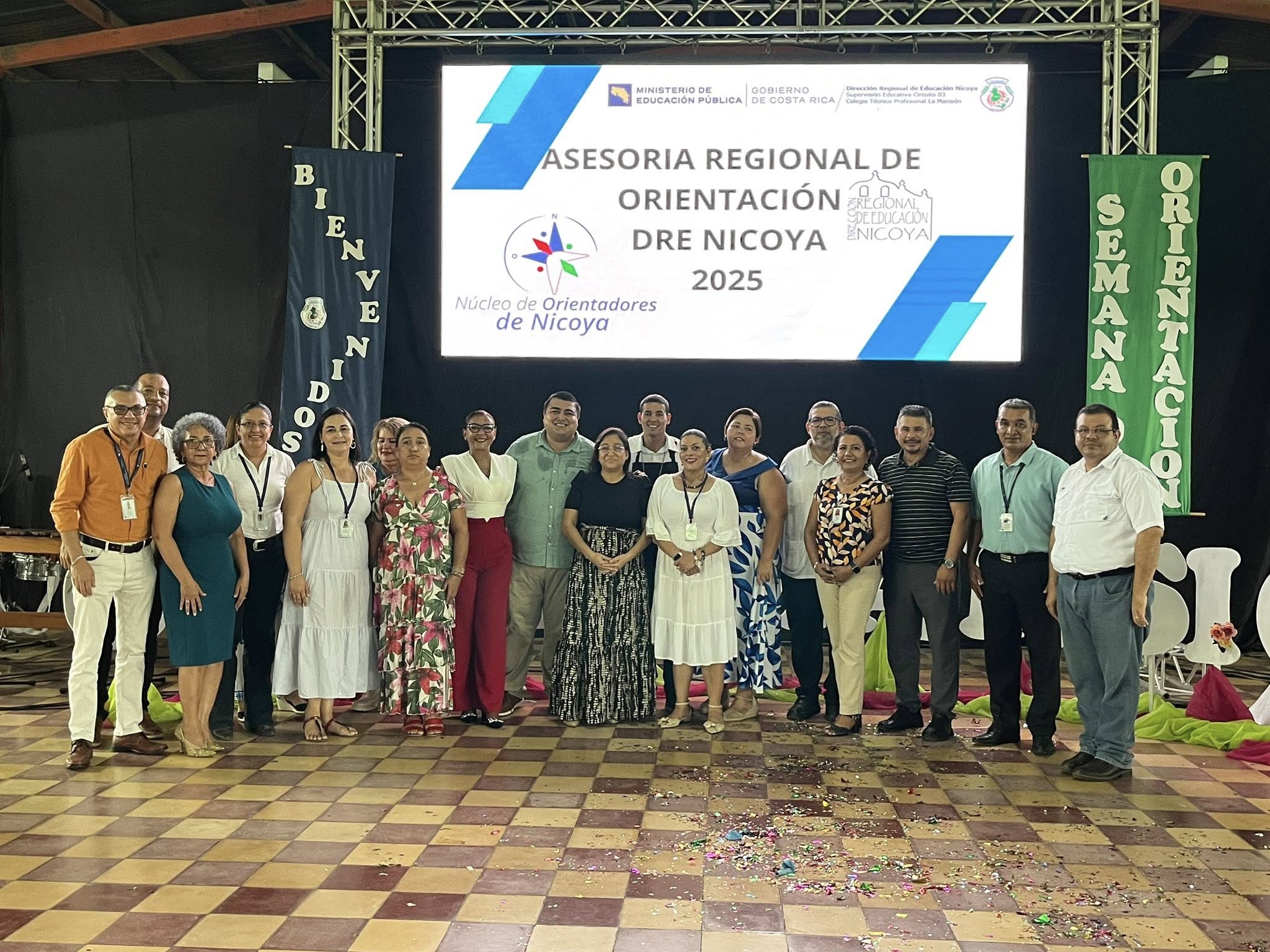 Inauguración de la Semana Nacional de Orientación en Nicoya