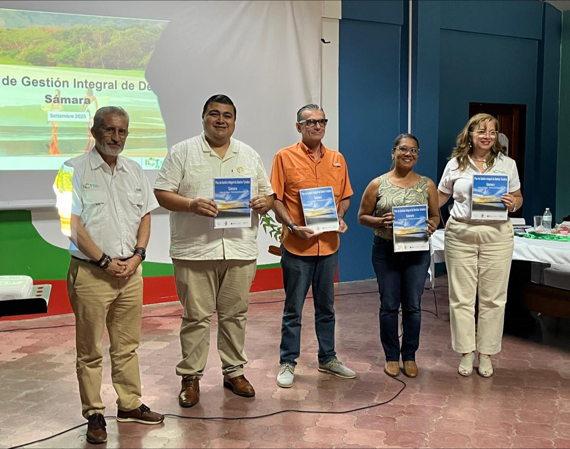 Hoy se realizó la presentación del Plan de Gestión Integral del Destino: Sámara