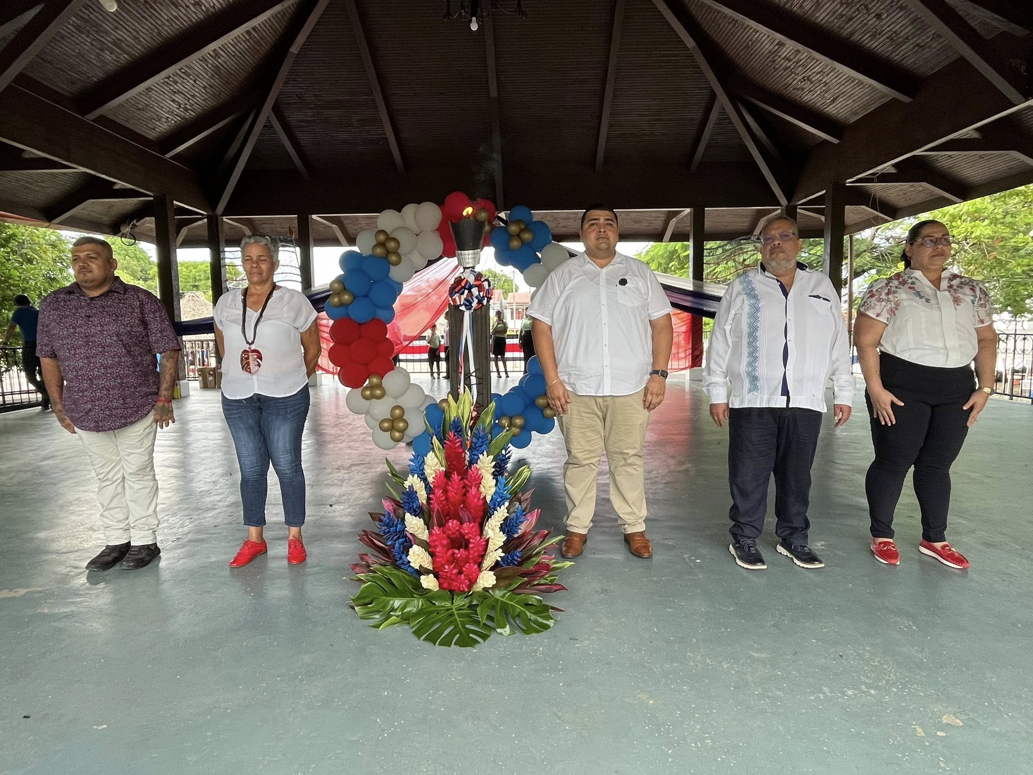 CCCI realizó Guardia de Honor de la Antorcha de Independencia