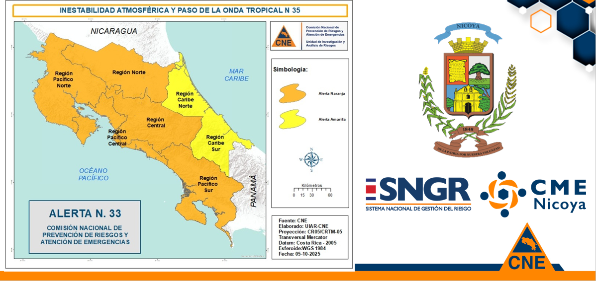 ALERTA NARANJA POR LLUVIAS EN LA REGIÓN 