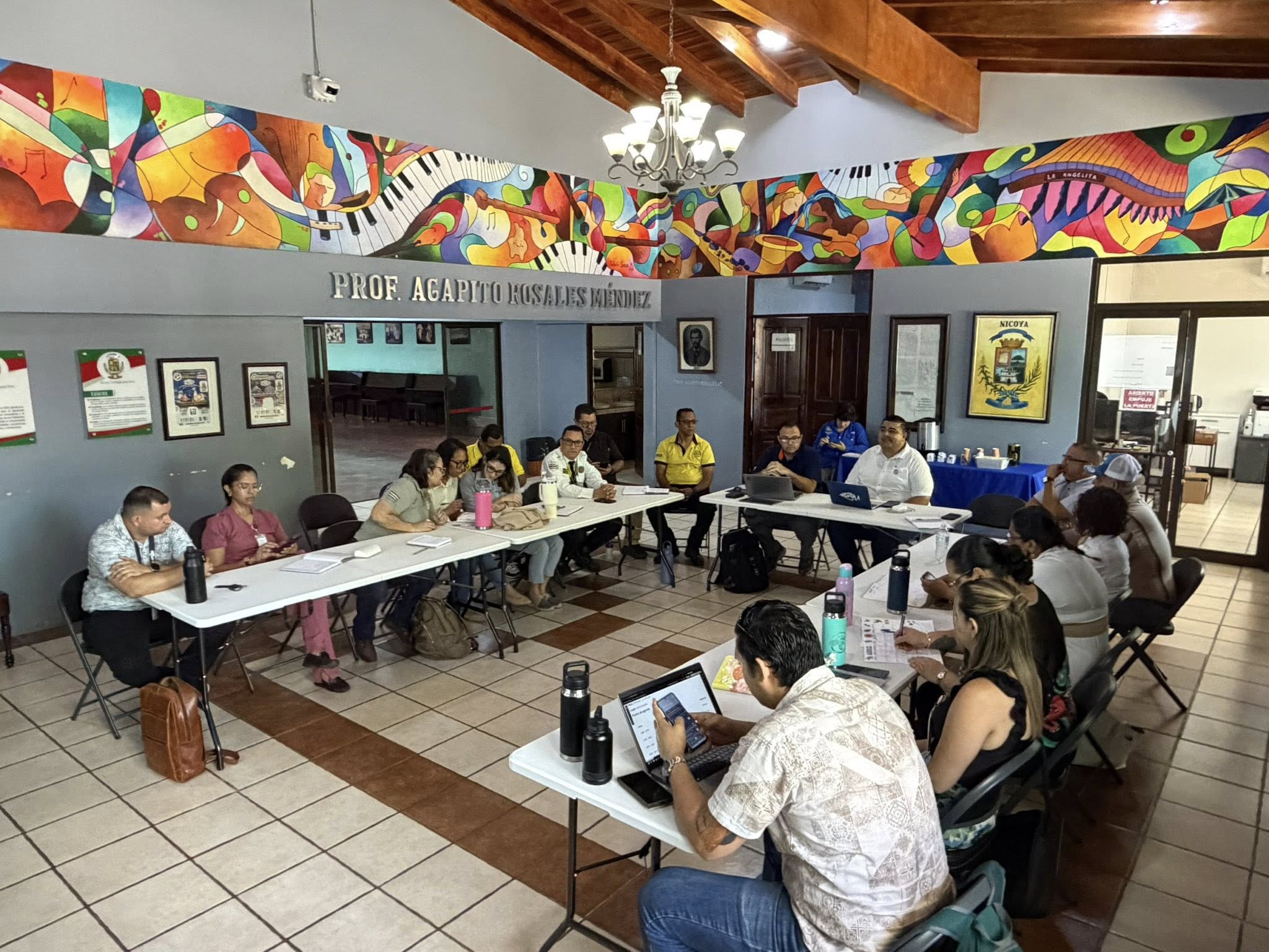 Este jueves sesionó en Nicoya el Comité Municipal de Emergencias