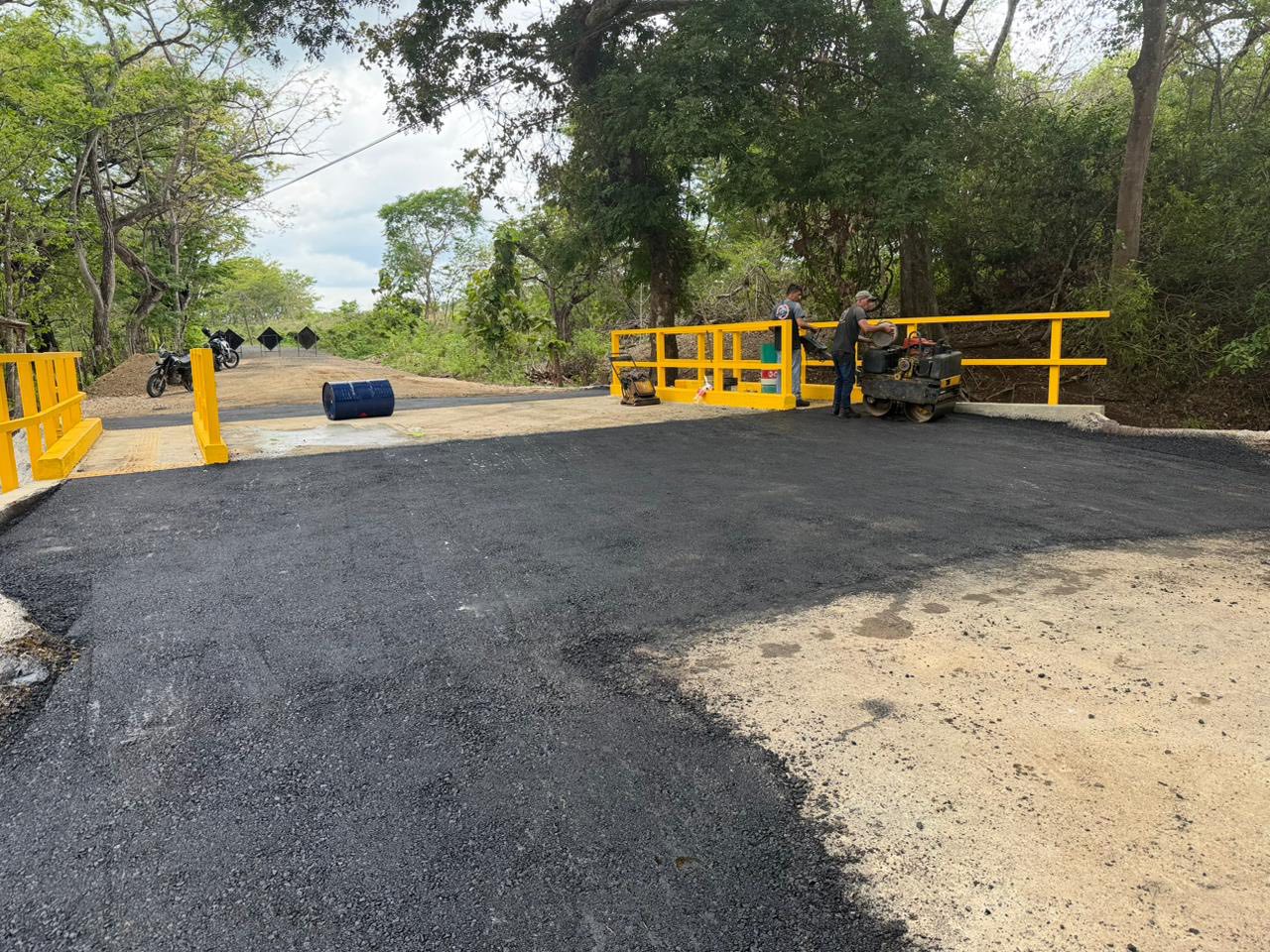 Ya está abierto el paso por el nuevo entre entre La Matabuey y el Río Grande
